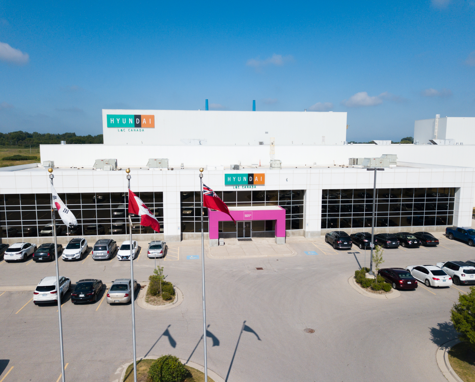 Aerial view of 2860 Innovation Drive